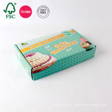 Custom Handmade Simple Bespoke Foldable Corrugated Printing Carton Cardboard Box